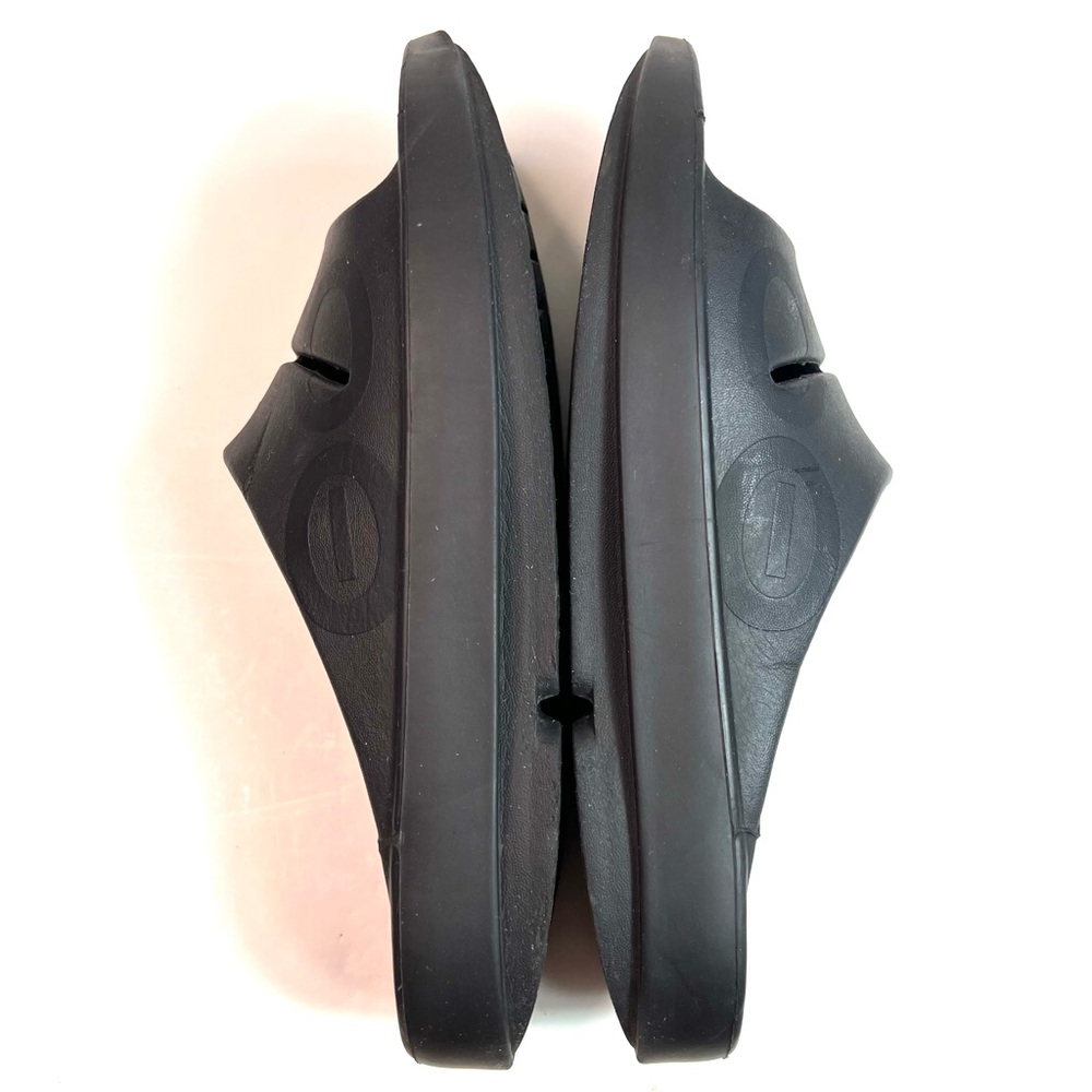 OOFOS Recovery Slides Sandals Black Size Men’s 9, Women’s 11 - EU 42 - Picture 13 of 13